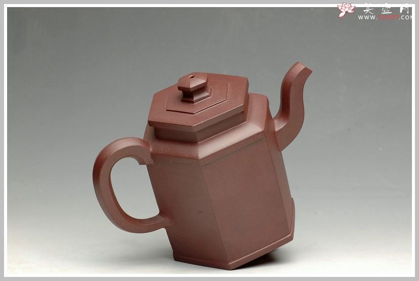 紫砂壶图片：实力之作 全手精品 石耕六方 - 美壶网