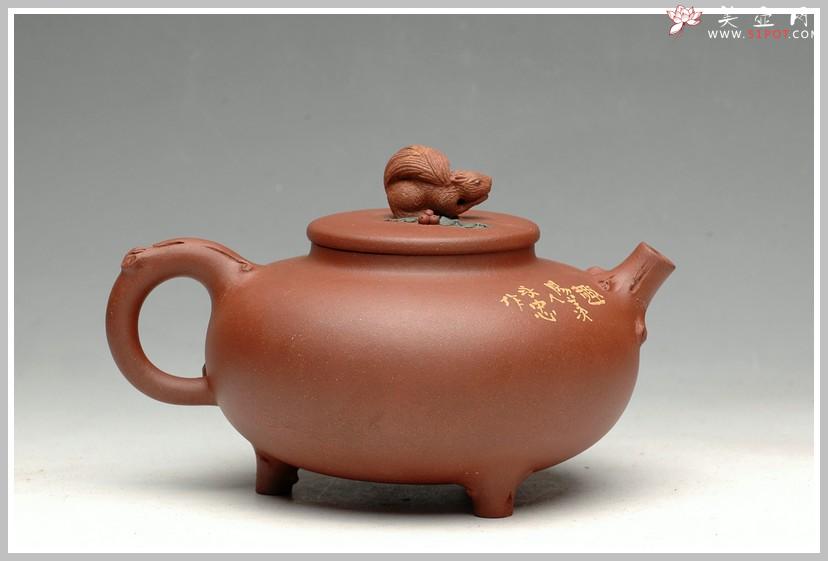 紫砂壶图片：自然之趣 翘嘴可人 甜趣 - 美壶网