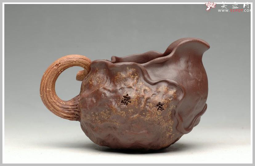 紫砂壶图片：刘景 新荷叶公道 - 美壶网