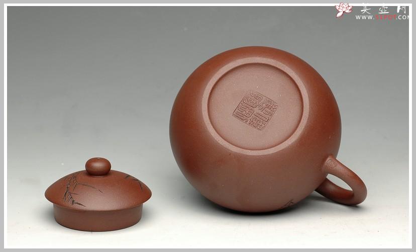 紫砂壶图片：饱满可人小文旦 - 美壶网
