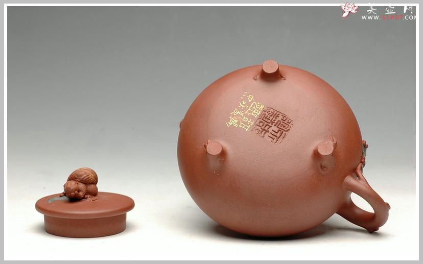 紫砂壶图片：自然之趣 翘嘴可人 甜趣 - 美壶网