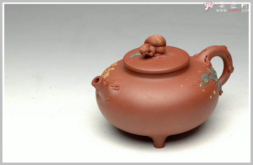 紫砂壶图片：自然之趣 翘嘴可人 甜趣 - 美壶网