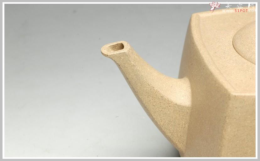 紫砂壶图片：优质本绿 全手精品砂四方 - 美壶网