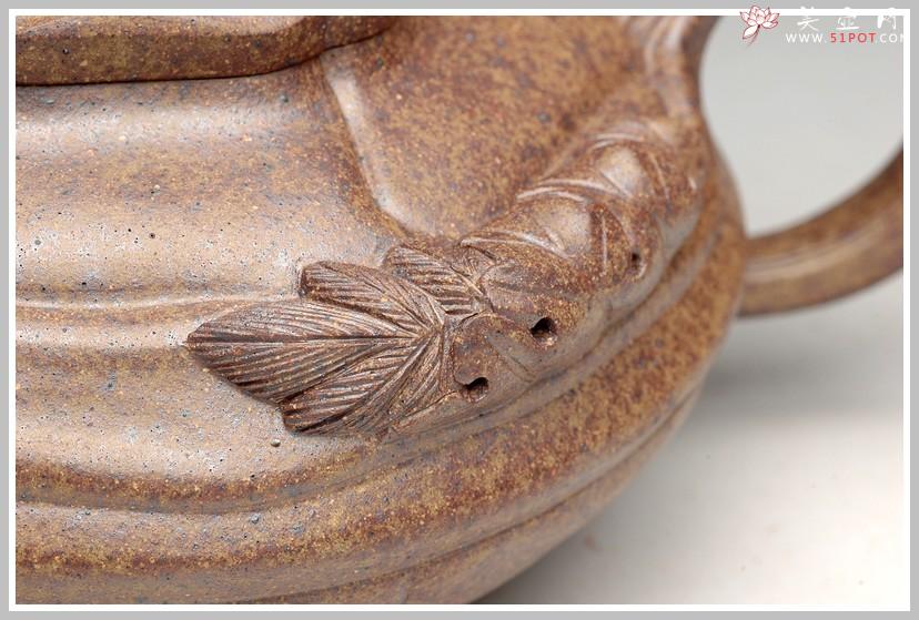 紫砂壶图片：窑变之美 风卷葵 - 美壶网
