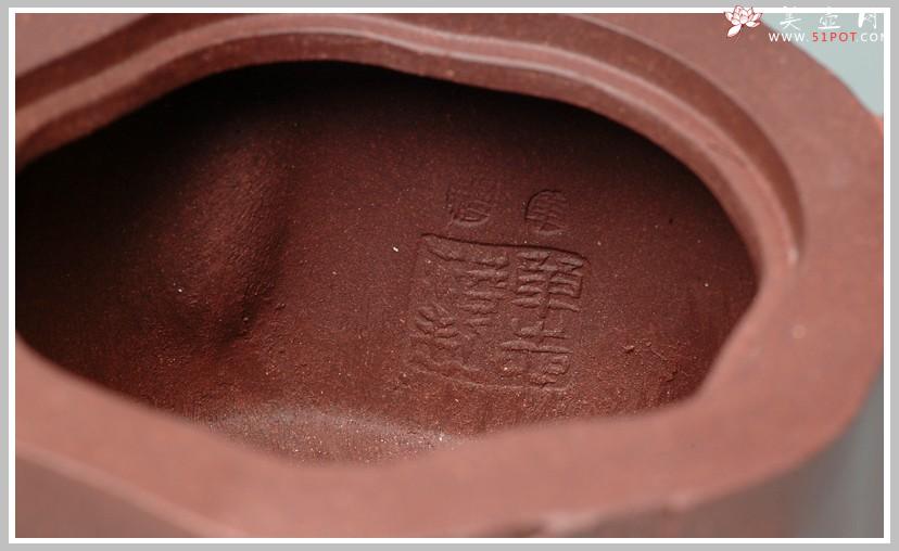 紫砂壶图片：精品全手三友提梁 难度大 - 美壶网