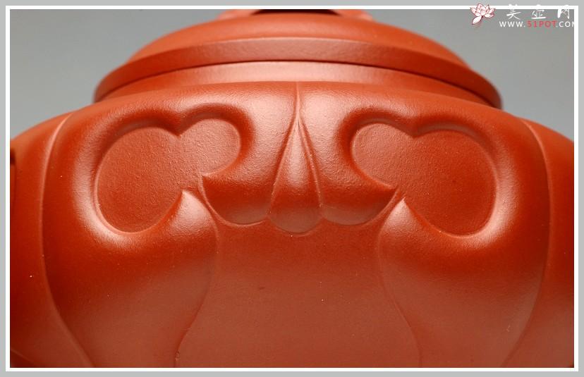 紫砂壶图片：赵庄红泥 经典代表作 四季如意 - 美壶网