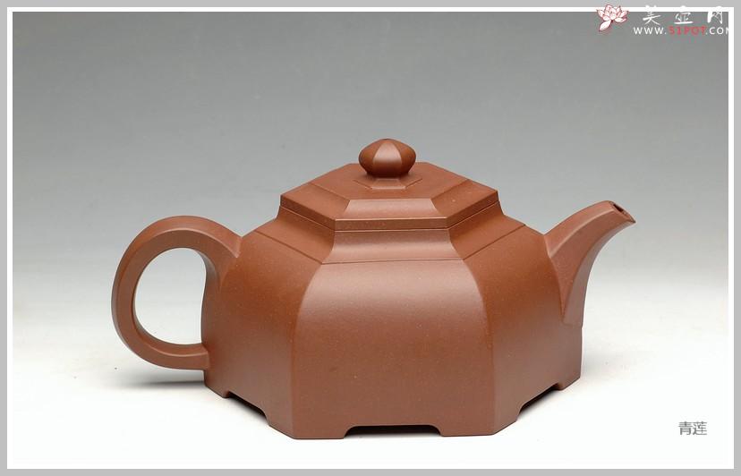 紫砂壶图片：孤品 法度深严 大气磅礴 全手工 资深收藏级 六方城壶 已出 - 美壶网