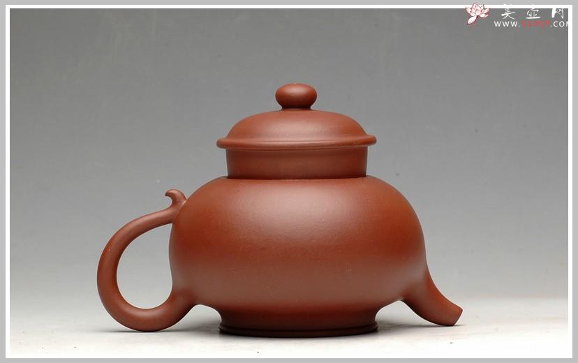 紫砂壶图片：曲峰优质地曹清 莲子 - 美壶网