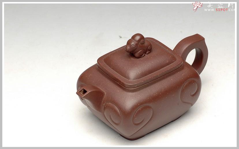 紫砂壶图片：吉羊如意  全手高难度 - 美壶网