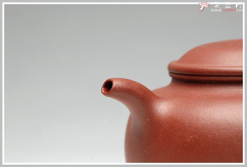 紫砂壶图片:饱满中见秀气 薄胎精品 全手掇只 - 美壶网