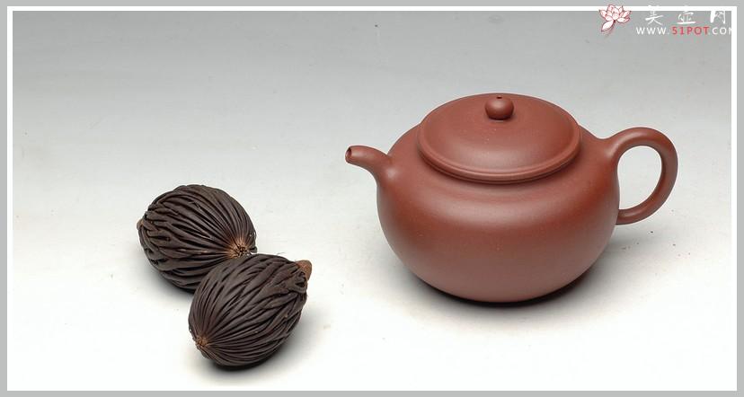 紫砂壶图片:饱满中见秀气 薄胎精品 全手掇只 - 美壶网