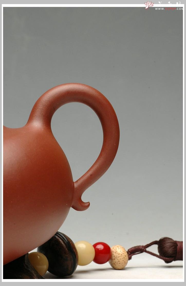 紫砂壶图片：曲峰优质地曹清 莲子 - 美壶网