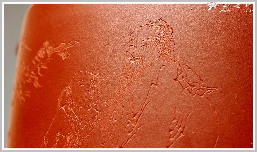 紫砂壶图片：饱满匀称 全手演绎洋桶 - 美壶网