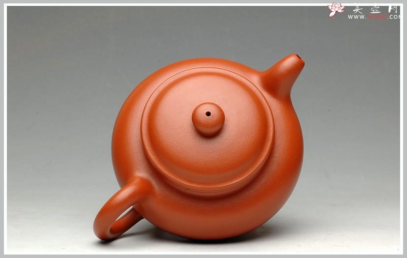 紫砂壶图片:气度不凡、实力体现 全手仿古 赵庄朱泥 - 美壶网