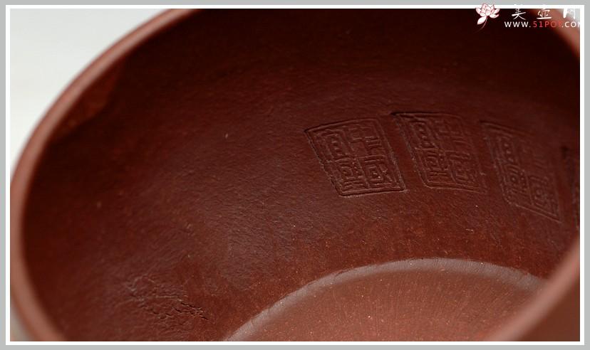 紫砂壶图片：优质地槽青 全手鼓型单杯 圆润 稳如山 - 美壶网