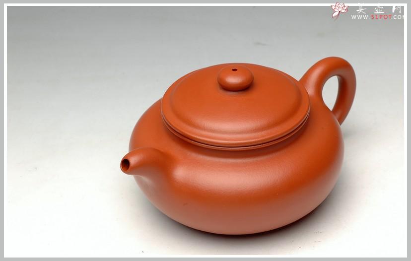 紫砂壶图片:气度不凡、实力体现 全手仿古 赵庄朱泥 - 美壶网