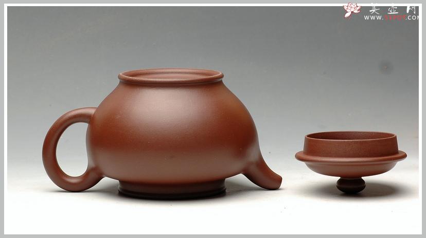 紫砂壶图片：江友明 三式之大亨掇只  辛卯年作品 精品 - 美壶网