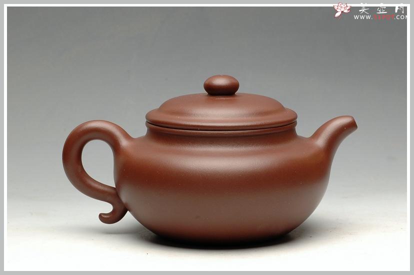 紫砂壶图片：江友明经典作品 友明三式之大亨仿古 欣赏 - 美壶网