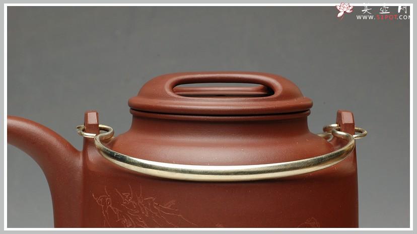 紫砂壶图片：饱满匀称 全手演绎洋桶 - 美壶网