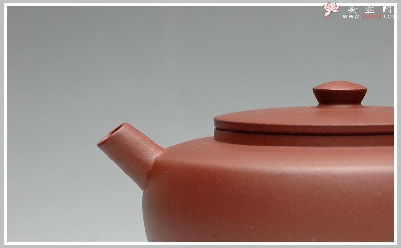 紫砂壶图片：王强爱徒 全手单片折肩 浑厚儒雅 炮管直流 汤婆 - 美壶网