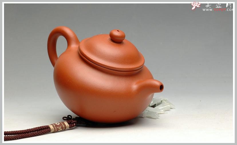 紫砂壶图片：丰盈可人 古朴静雅   全手矮莲 - 美壶网