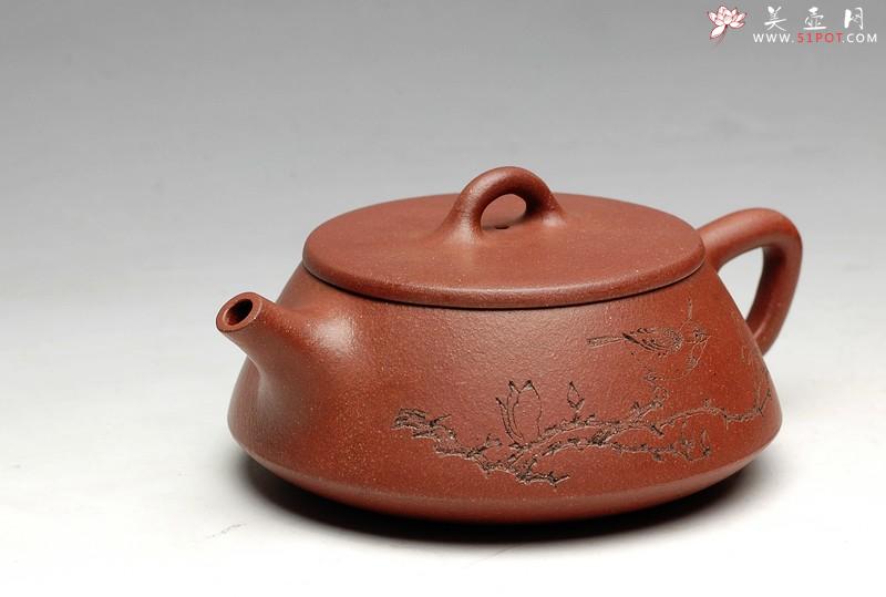 紫砂壶图片：桃花泥 实用佳器 石铫 - 美壶网