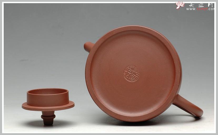 紫砂壶图片：进步神速 嵌盖严合 钢流 饱满厚重 全手汉铎 - 美壶网