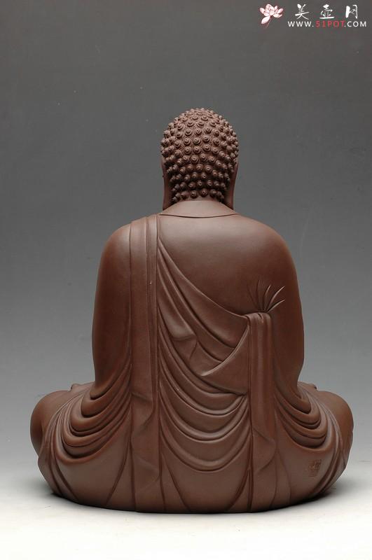 紫砂壶图片：法相庄严 坐佛 - 美壶网