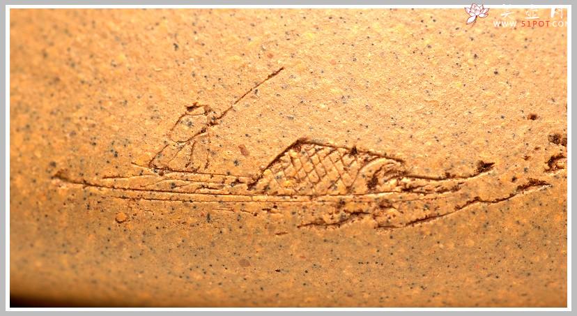 紫砂壶图片：李彦雄装饰山水 福星高照之全手子冶石瓢 骨肉均挺 - 美壶网