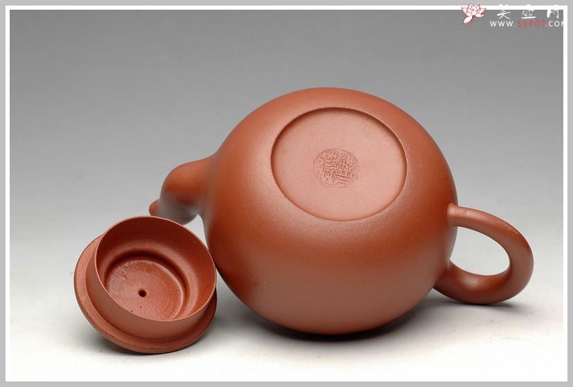 紫砂壶图片：优质地槽青泥色温润可人 道洪风格  全手珠韵 - 美壶网