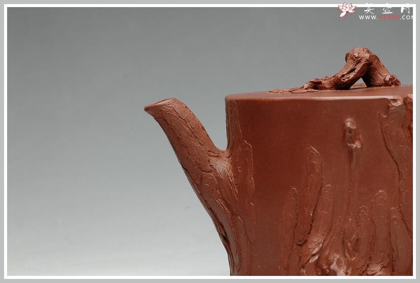 紫砂壶图片：花器实力派 辛卯年作品 精品松桩 细品 - 美壶网