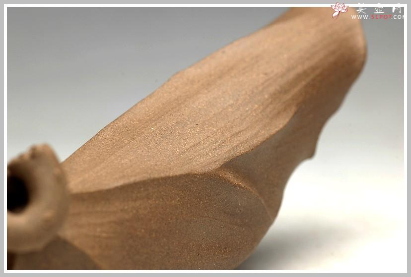 紫砂壶图片：文雅茶宠 手工精制 可看细节 精品 荷叶 - 美壶网