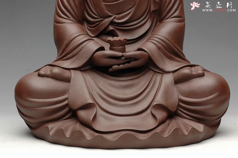 紫砂壶图片：法相庄严 坐佛 - 美壶网