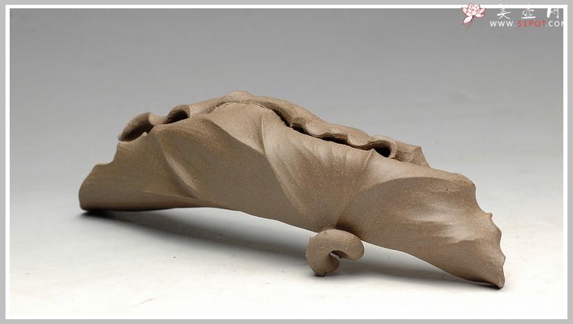 紫砂壶图片：文雅茶宠 手工精制 可看细节 精品 荷叶 - 美壶网