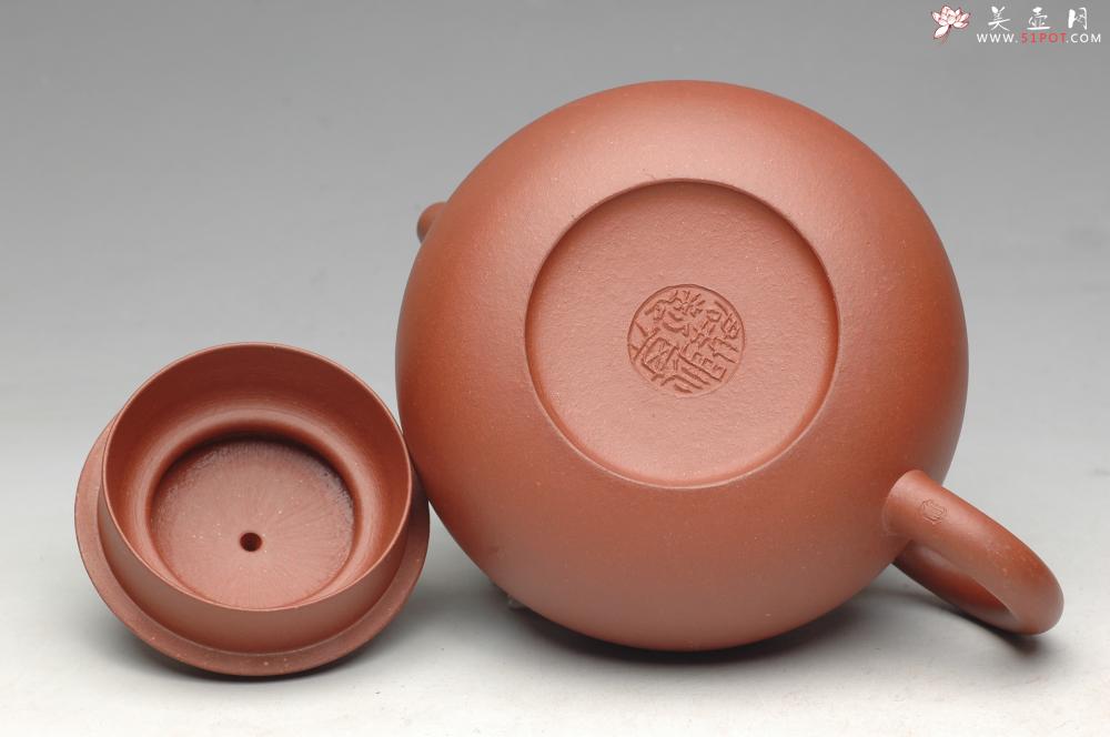 紫砂壶图片：非常纯的地槽青 爱不释手 全手扁西施 - 美壶网