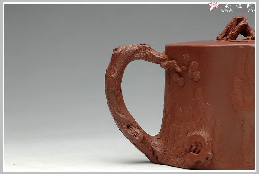 紫砂壶图片：花器实力派 辛卯年作品 精品松桩 细品 - 美壶网