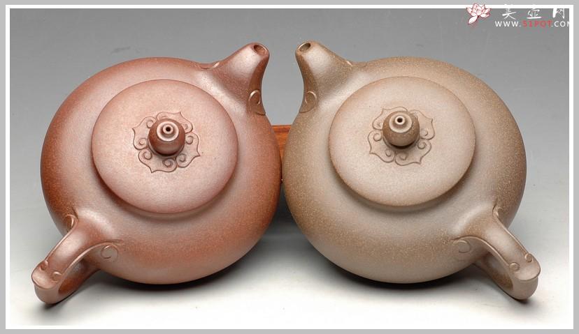 紫砂壶图片：高温窑变 送礼佳品  事事如意 - 美壶网