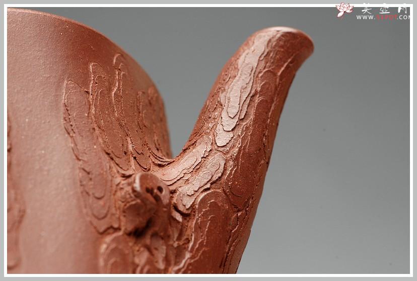 紫砂壶图片：花器实力派 辛卯年作品 精品松桩 细品 - 美壶网