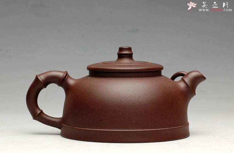 紫砂壶图片：沉稳 实用花货 新品刚竹 居不可无竹 - 美壶网