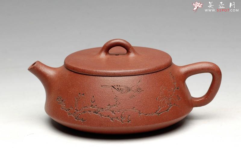 紫砂壶图片：桃花泥 实用佳器 石铫 - 美壶网