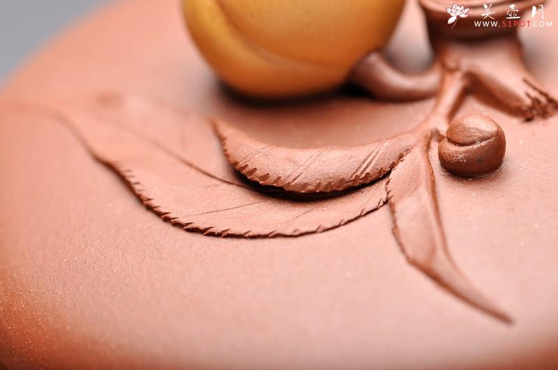 紫砂壶图片：做工细腻 饱满大气 优质底料掇寿（祝寿） - 美壶网