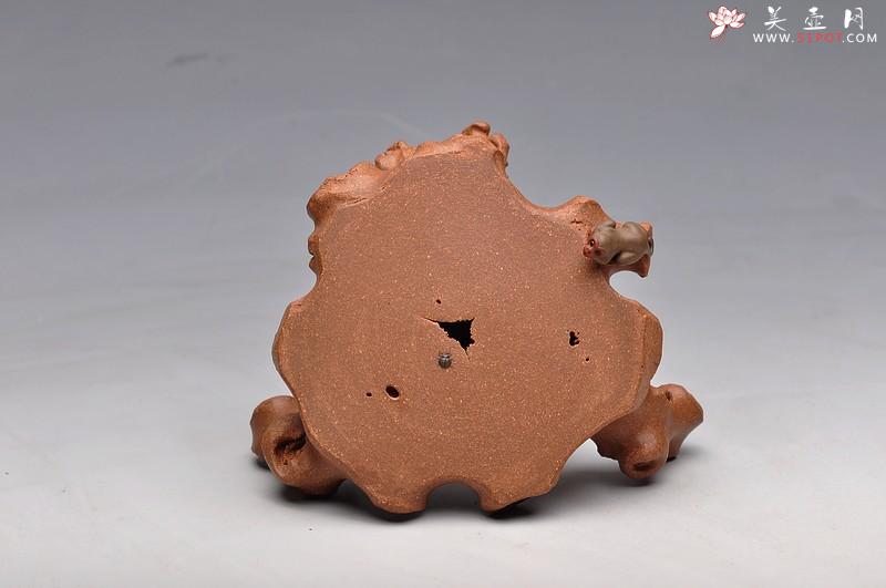紫砂壶图片：刘景 猴子盖托 妙手雅玩 - 美壶网