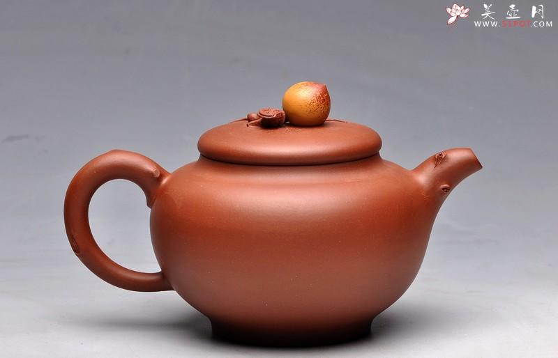 紫砂壶图片：做工细腻 饱满大气 优质底料掇寿（祝寿） - 美壶网