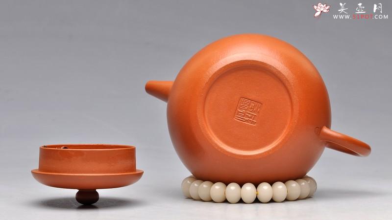紫砂壶图片：古朴可爱 神韵俊秀 全手逸公壶 杀铁利器 - 美壶网