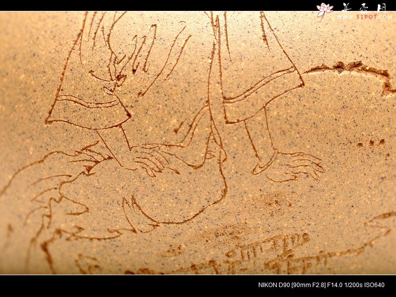 紫砂壶图片：古朴 可爱 线条流畅 小家碧玉  实用赏玩小文旦 - 美壶网