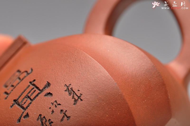 紫砂壶图片：线面挺快 张听刚老师装饰 四方抽角 - 美壶网