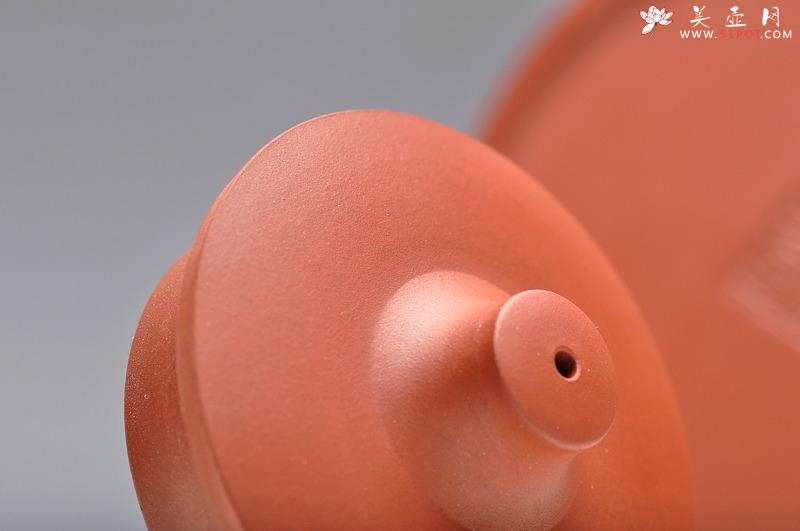 紫砂壶图片：非常有特色的 全手嵌盖天际 敦厚可人 - 美壶网