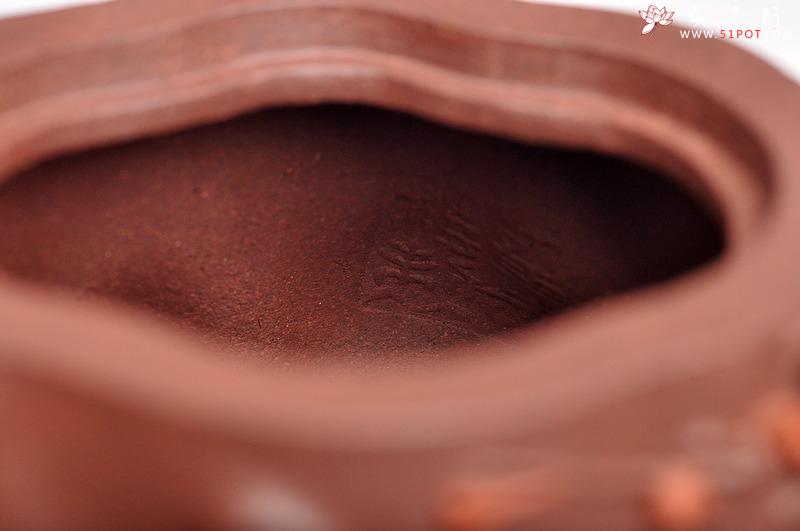 紫砂壶图片：实用精品小花货 立体梅花惊艳 全手小喜上眉梢  - 美壶网