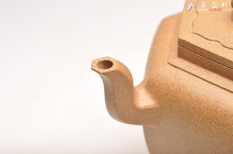 紫砂壶图片：俊雅遗风 工精实力新品 段泥全手小步步高登 普洱利器 - 美壶网