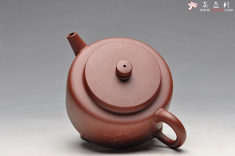 紫砂壶图片： 陆轶舟老师装饰  全手桑扁 耐品实用 - 美壶网